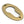From The Anvil's Satin Brass Oval Euro Escutcheon