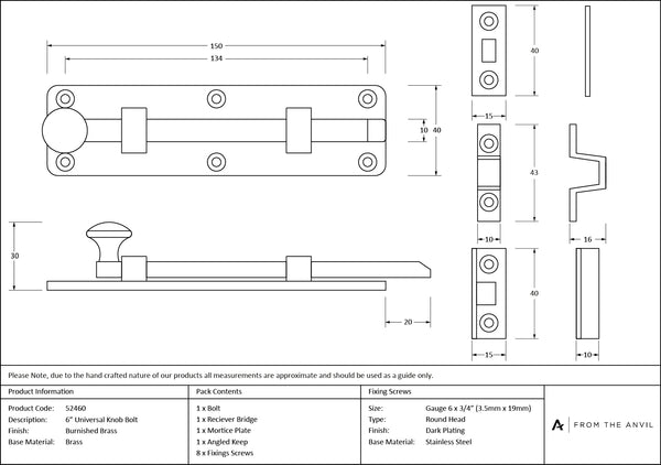 Universal Bolt by From The Anvil