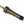 From The Anvil's Burnished Brass Projection Door Stop