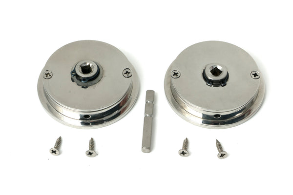 Art Deco Round Pull - Privacy Set by From The Anvil