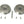 Art Deco Round Pull - Privacy Set by From The Anvil