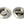 From The Anvil's Satin Marine SS (316) Art Deco Round Pull - Privacy Set
