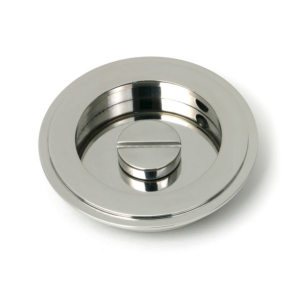Art Deco Round Pull - Privacy Set by From The Anvil