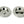 From The Anvil's Polished Marine SS (316) Art Deco Round Pull - Privacy Set
