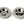 From The Anvil's Polished Marine SS (316) Plain Round Pull - Privacy Set