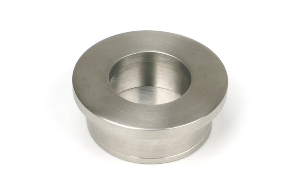 From The Anvil's Satin Marine SS (316) Round Finger Edge Pull
