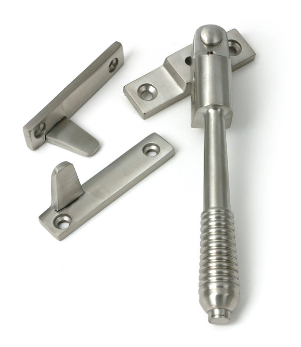 From The Anvil's Satin Marine SS (316) Night-Vent Locking Reeded Fastener
