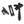 From The Anvil's Matt Black Locking Reeded Fastener
