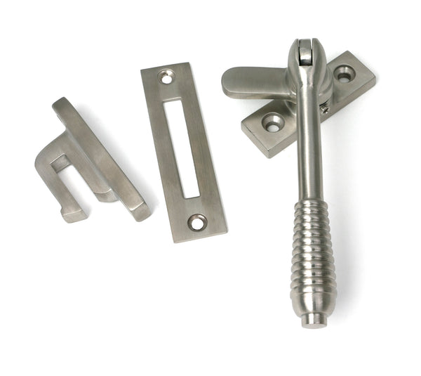 From The Anvil's Satin Marine SS (316) Locking Reeded Fastener