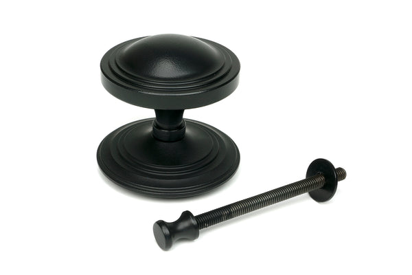 Art Deco Centre Door Knob by From The Anvil