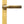 From The Anvil's Aged Brass Brompton Slimline Lever Espag. Latch Set