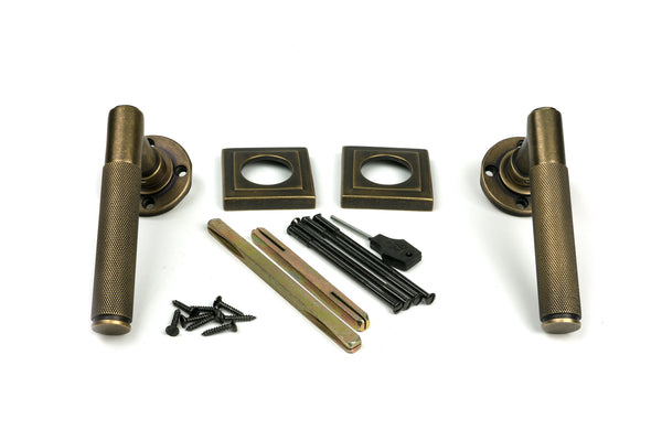 Brompton Lever on Rose Set (Unsprung) by From The Anvil