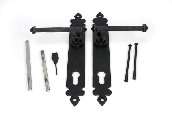 Tudor Lever Espag. Lock Set by From The Anvil