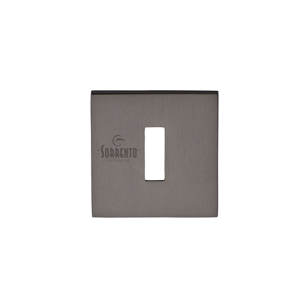 Keyhole Escutcheon Square - 5M-4048-Q by M Marcus - Heritage Brass