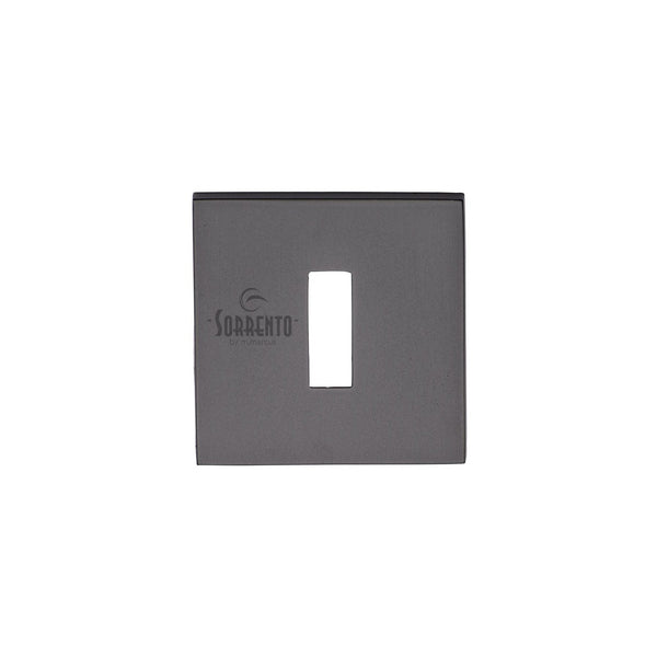 Keyhole Escutcheon Square - 5M-4048-Q by M Marcus - Heritage Brass