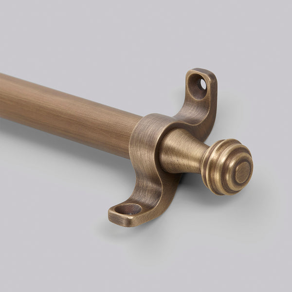 Croft - Reeded Stair Rod. Length of bar up to 700mm 6331