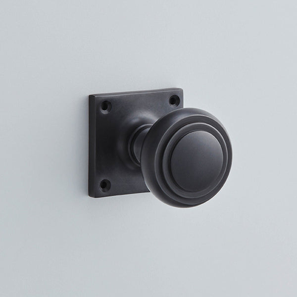 Stepped Cushion Knob Mortice Furniture on Square Rose-6348SQ