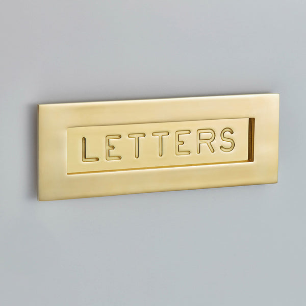 Engraved Letter Plate-6355