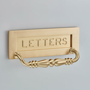Croft - Letter Plate with Handle 6358 by Croft Ironmongery