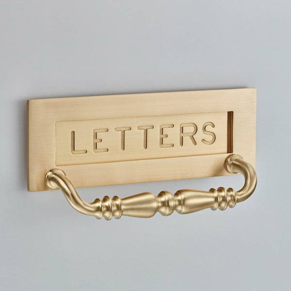 Engraved Letter Plate with handle-6358