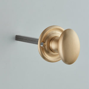 Croft - Oval Knob Thumb Turn 5mm Spindle Fixed Rose 6412 by Croft Ironmongery