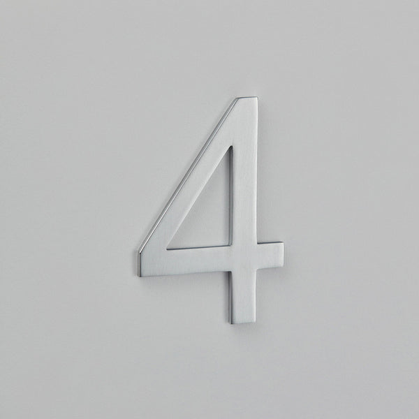 Croft - Arial Font Numerals (Pin Fix) 6420FF by Croft Ironmongery