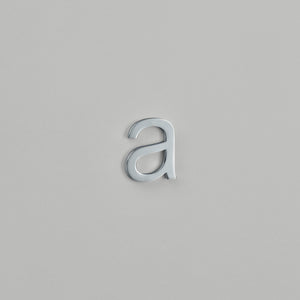 Croft - Arial Font Letters (Face Fix) Lowercase - a.b.c.d only 6421FF by Croft Ironmongery