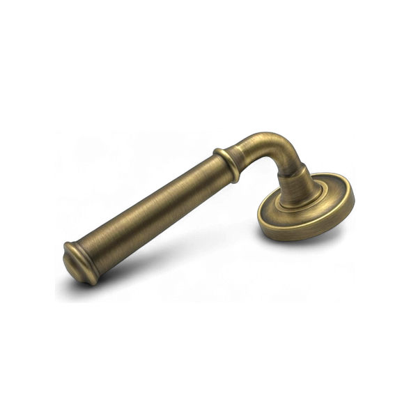Beau Hardware Lever Handles - Antique Brass