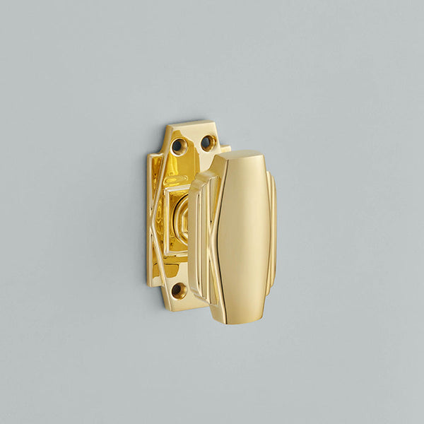 Croft - Art Deco Mortice Knob Furniture 7005