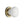 White Crackle Knob by M Marcus - Heritage Brass