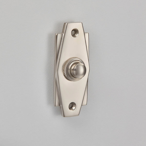 Croft - Art Deco Bell Push 7015 by Croft Ironmongery