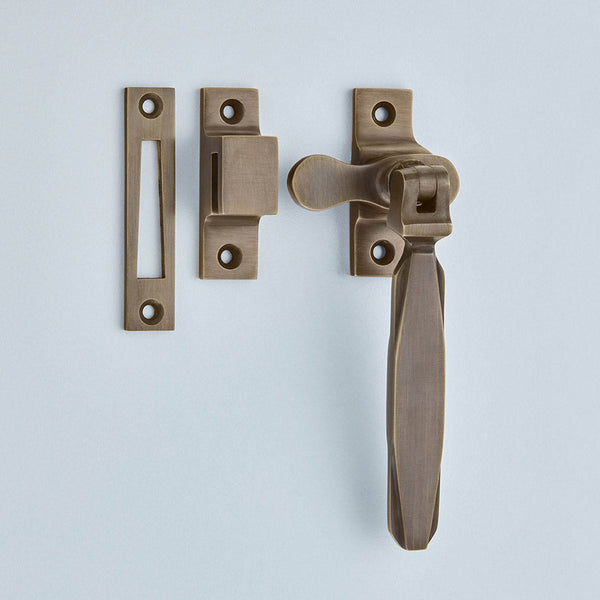 Croft - Art Deco Casement Fastener - Locking - M.P. 7018L