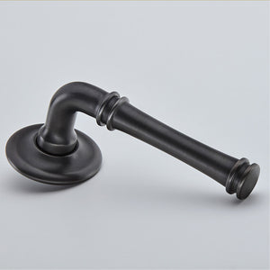 Croft - Impulse Door Handle on 65mm Reeded Covered Rose 7021COV65C by Croft Ironmongery