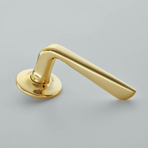 Croft - Celeste Lever on Arc Covered Rose. Unsprung 7220COV57D by Croft Ironmongery