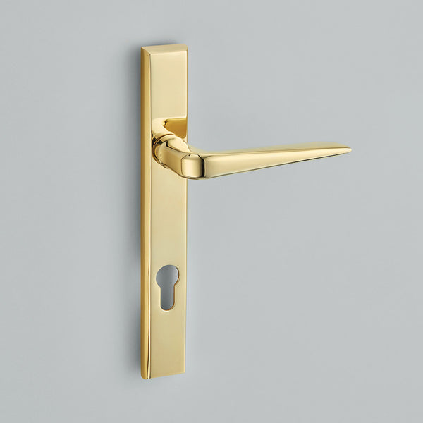 Croft - Celeste Lever Furniture- Euro Profile. 92mm C/C. 122mm Fixing Centres 7261E by Croft Ironmongery