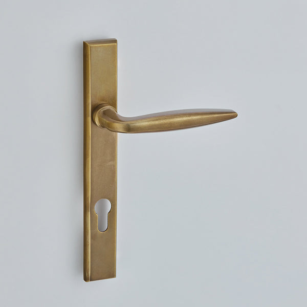 Croft Ironmongery, Maine Lever Furniture- Euro Profile. 92mm C/C-7292E, Door Handles, Multipoint Lever Lock Handles