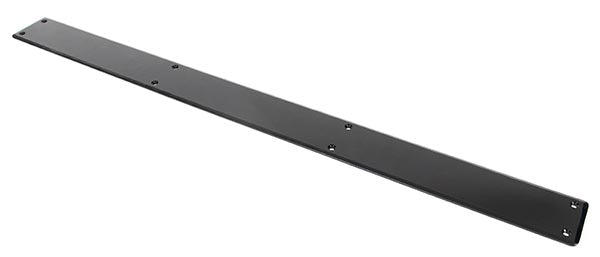 Black 800mm Plain Fingerplate