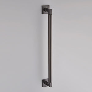Croft - Gropius Pull Handle with Square Roses 7403 by Croft Ironmongery