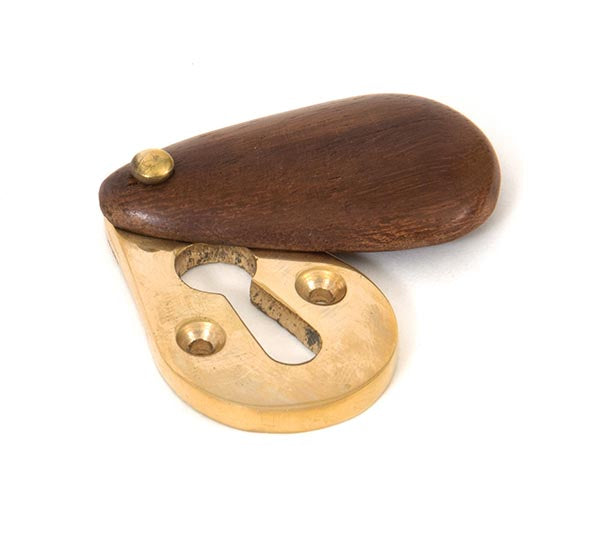 From The Anvil, Rosewood Plain Escutcheon, Escutcheons & Privacy Thumbturns, Escutcheons