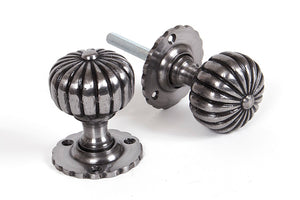 From The Anvil, Flower Mortice Knob Set, Door Knobs, Mortice Door Knobs, Mortice Knobs