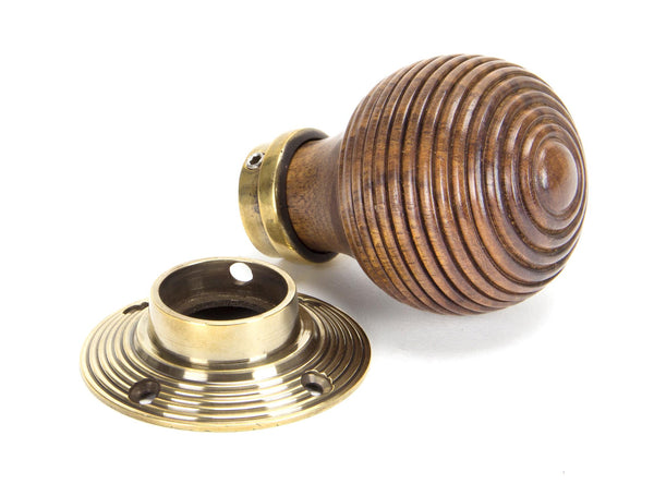 Wooden Beehive Mortice/Rim Knob Set