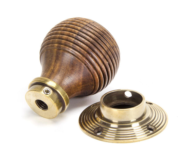 Wooden Beehive Mortice/Rim Knob Set