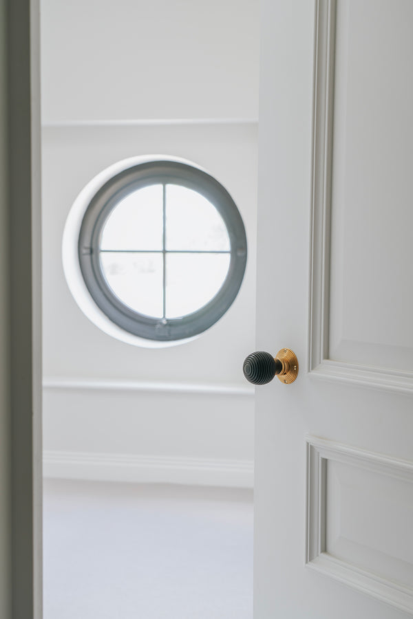 Wooden Beehive Mortice/Rim Knob Set