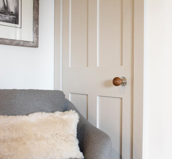 Wooden Beehive Mortice/Rim Knob Set