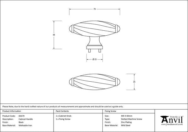 Cabinet Handle by From The Anvil