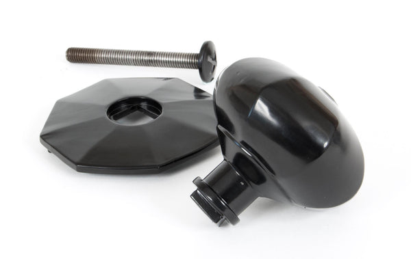 Octagonal Centre Door Knob by From The Anvil