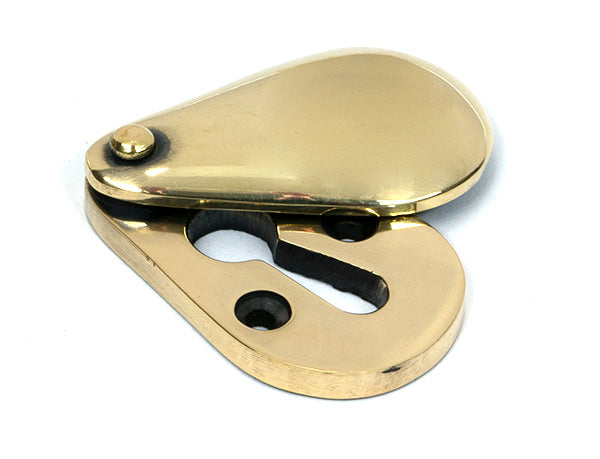 Aged Brass Plain Escutcheon