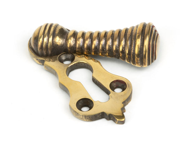 From The Anvil's Aged Brass Beehive Escutcheon