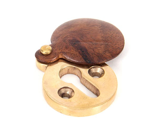 From The Anvil, Rosewood 30mm Round Escutcheon, Escutcheons & Privacy Thumbturns, Escutcheons