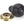 Ebony and AB Beehive Cabinet Knob 38mm